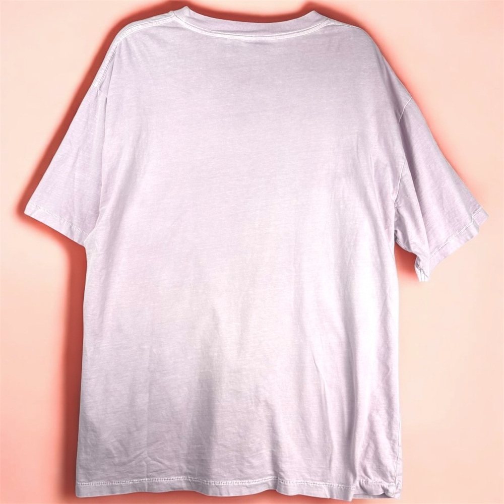 VTG Single-stitch No Boundaries Purple Short Sleeve Tee Oversized Fit L - Picture 2 of 9